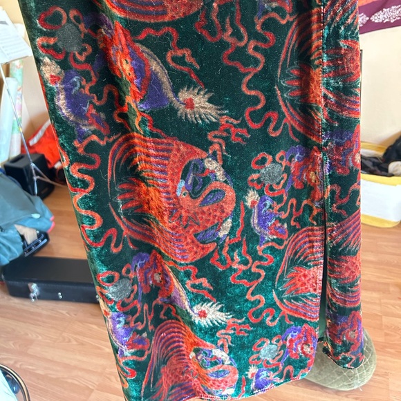 Citron Santa Monica Collection Silk Phoenix Skirt - Picture 8 of 15